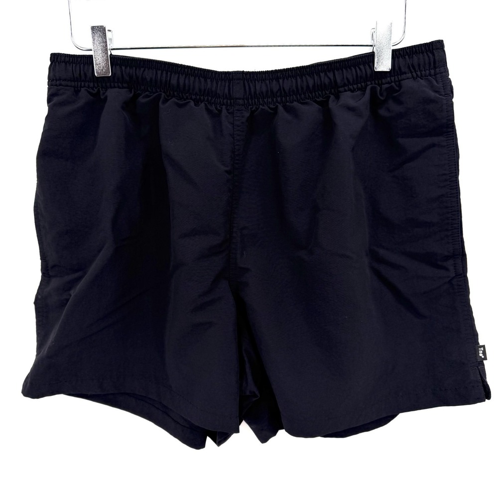 Aritzia Tna Big Easy 3" Short‎ Size L Black Water-Repellent Mid-Rise Nylon